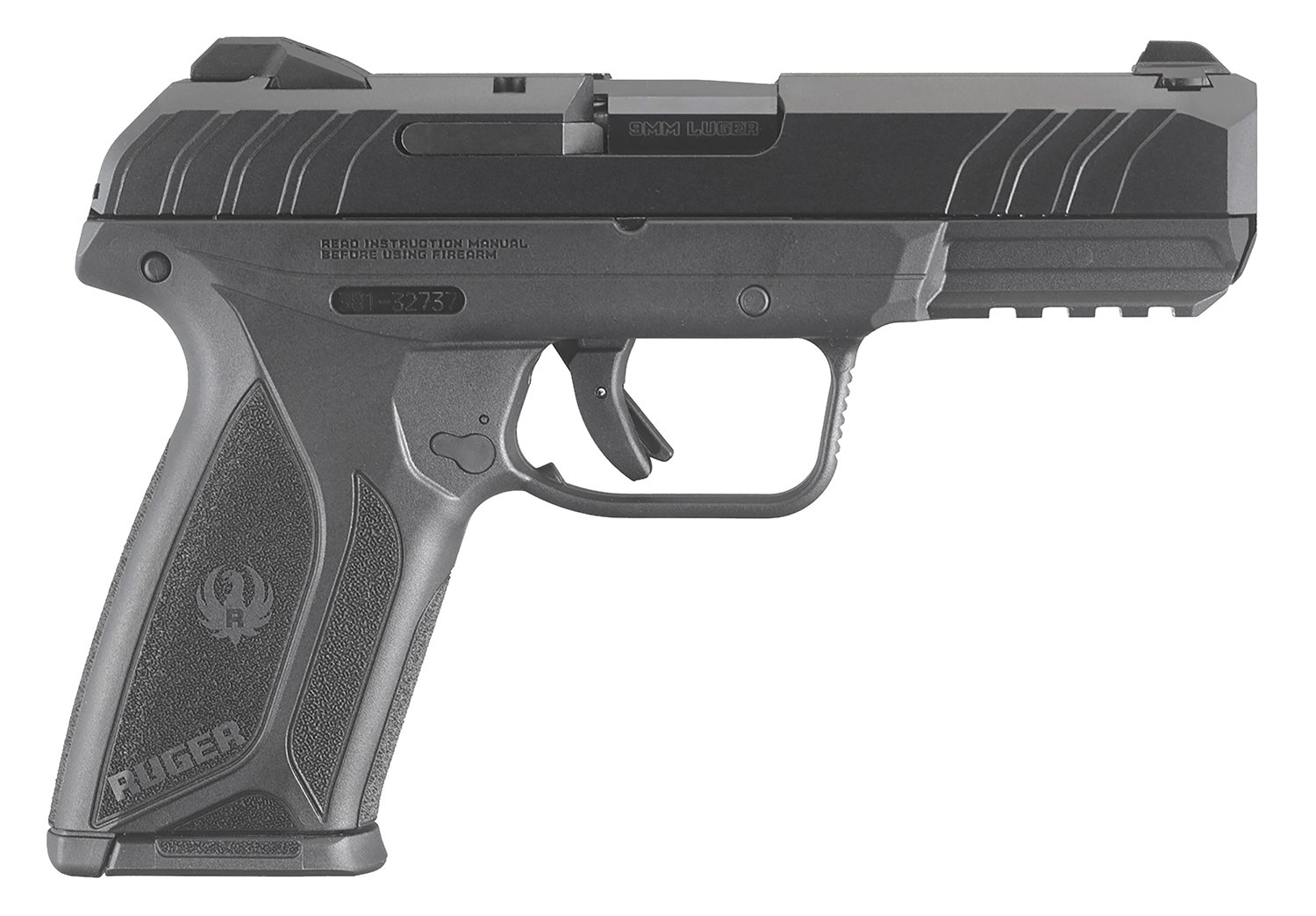 Ruger Security 9 Pistol 9mm 4 Barrel 10 Round Polymer Frame Black Finish - Ruger - 9mm