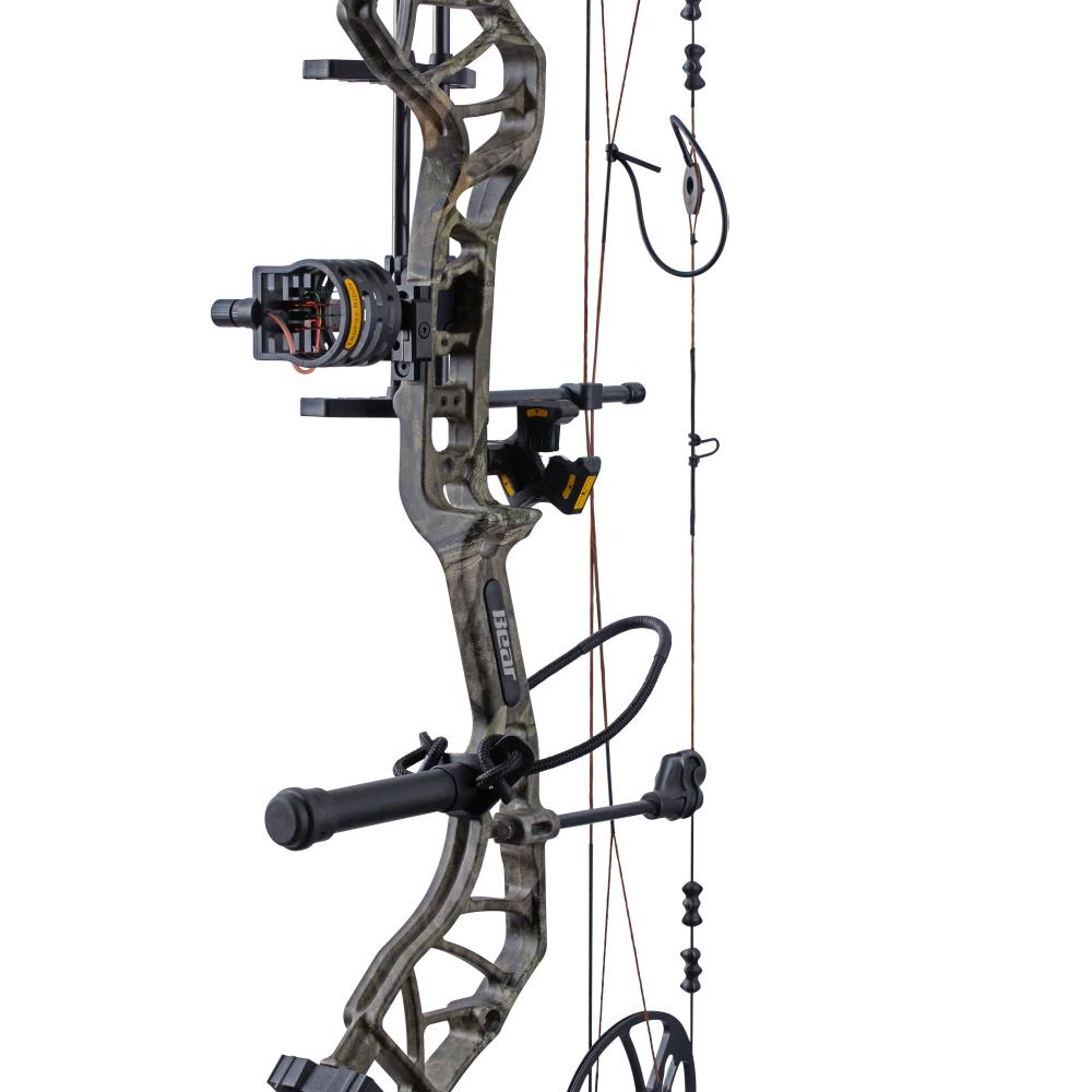 Buy Bear AV54A230R7R Legit MAXX RTH Bow 10-70 lbs Mossy Oak/Black 30" Axle online