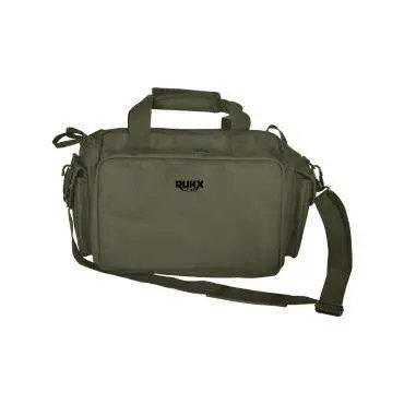 Rukx Gear ATICTRBG Tactical Range Bag Green 600D Nylon 16"x7.5"x10"