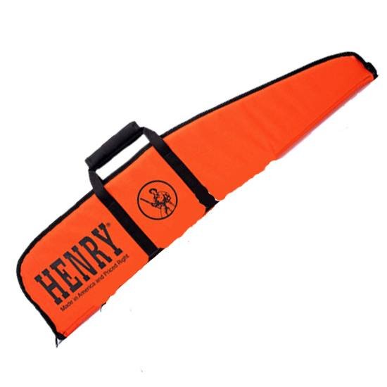 Henry Gun Case HCASE 40 Soft Shell 600D Polyester Orange Exterior 1" Thick Foam Padding Fits All Henry Rifles