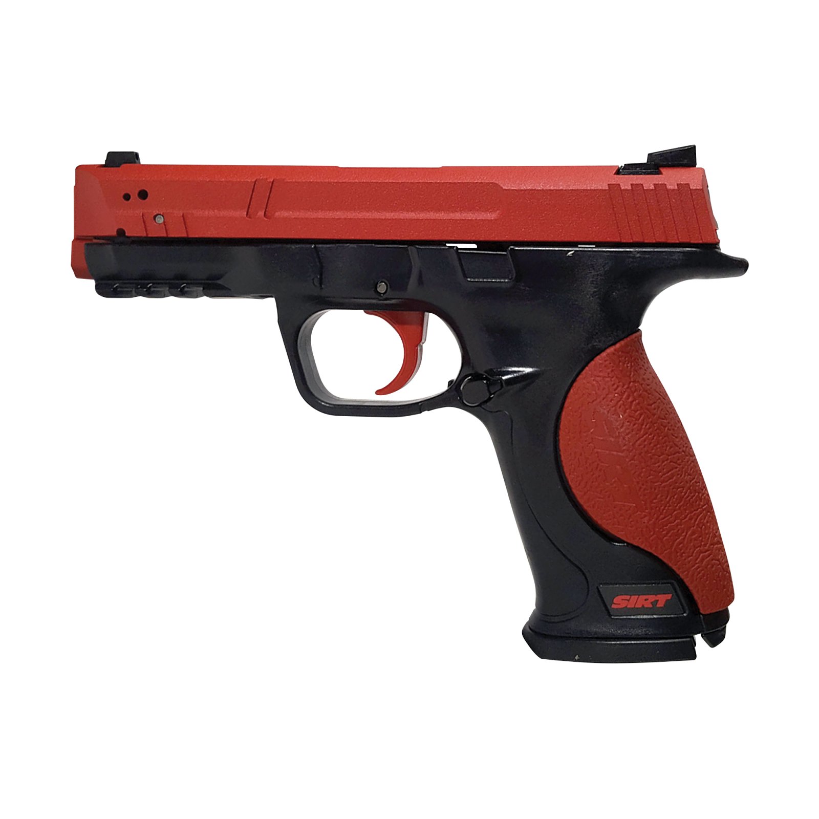NextLevel Training Pro 107 SIRT RR Trainer Pistol Red Steel Slide Red
