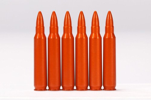 A-Zoom 223 REM SNAP CAP ORANGE 6PK