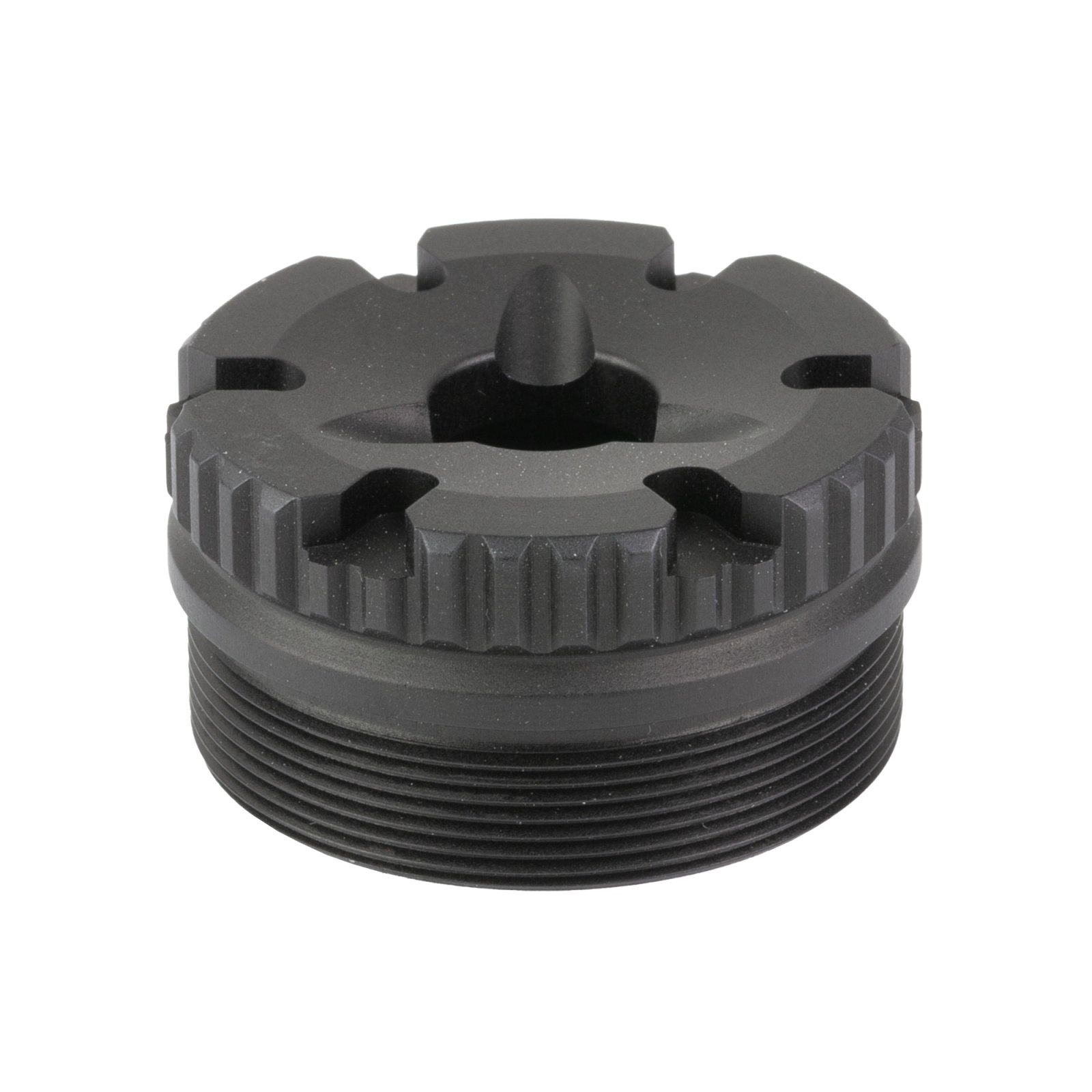 Dead Air Armament Front Cap Fits Mojave 9 and P-series PYRO 2.0 9MM Black