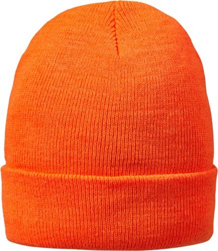 Hot Shot Basics Knit Cap Commander Blaze Orange - Hot Shot
