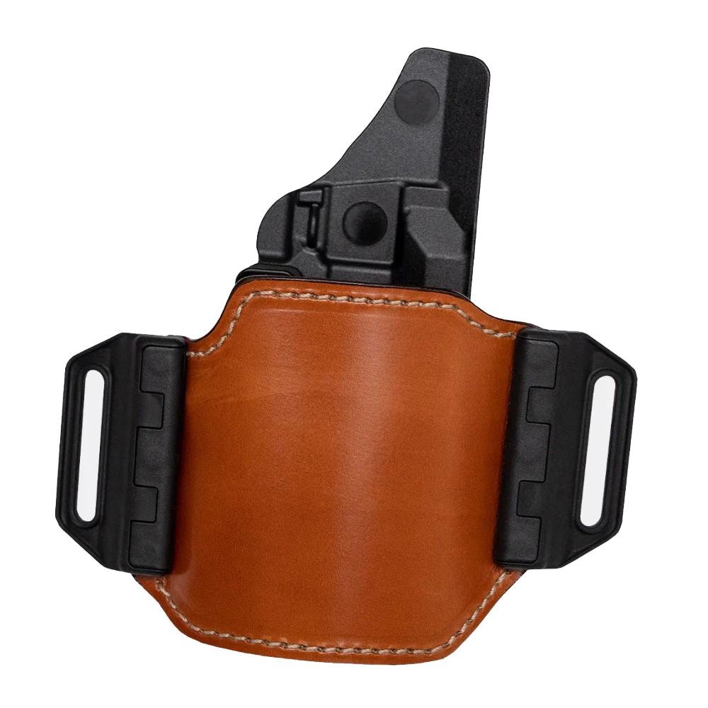 Bianchi SHENANDOAH IWB/OWB Convertible Leather Holster RH-Tan for S&W Shield - Bianchi