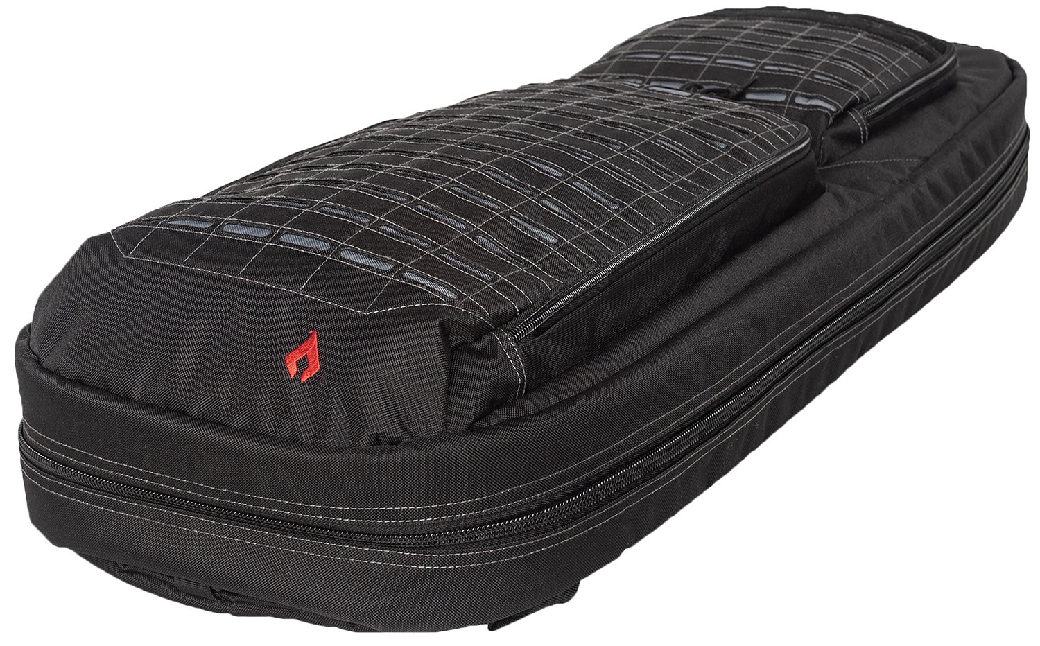 Advance Warrior FRURBPBLGR Universal Soldier Rifle Case 36-56" Black/Gray - AWS - BLACK/GRAY