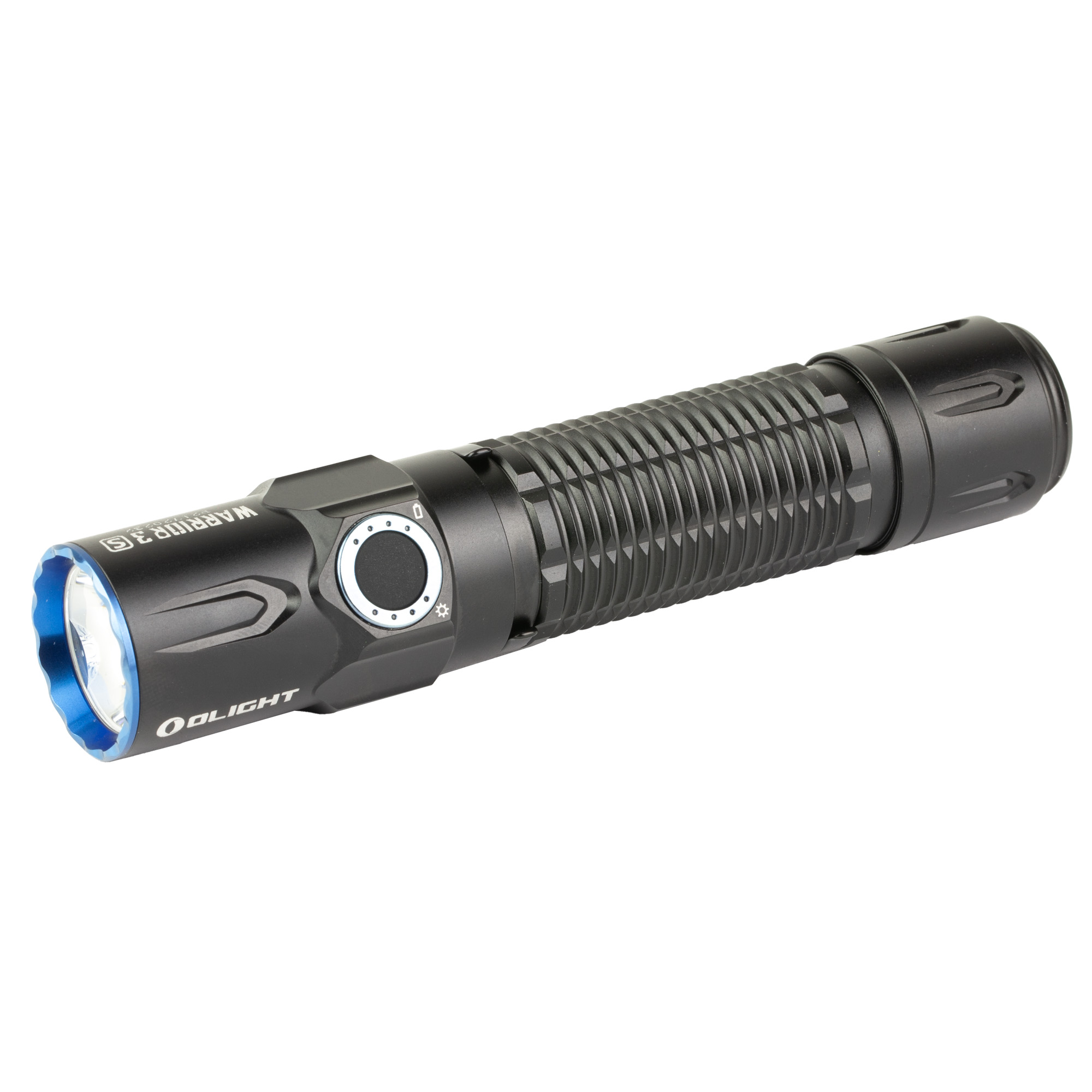 Olight Warrior3SBK Tactical Flashlight 2300 Lumens Black Anodized LED