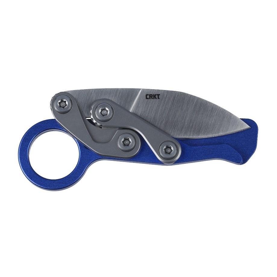 CRKT 4050 Provoke Blue Folding Knife with Kinematic Mechanism - Columbia River Knife & Tool