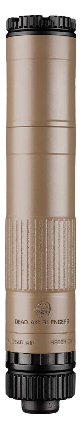 Dead Air Mojave 9 Suppressor 9mm 7.64in FDE Modular 1/2-28 Action - Dead Air - 9MM