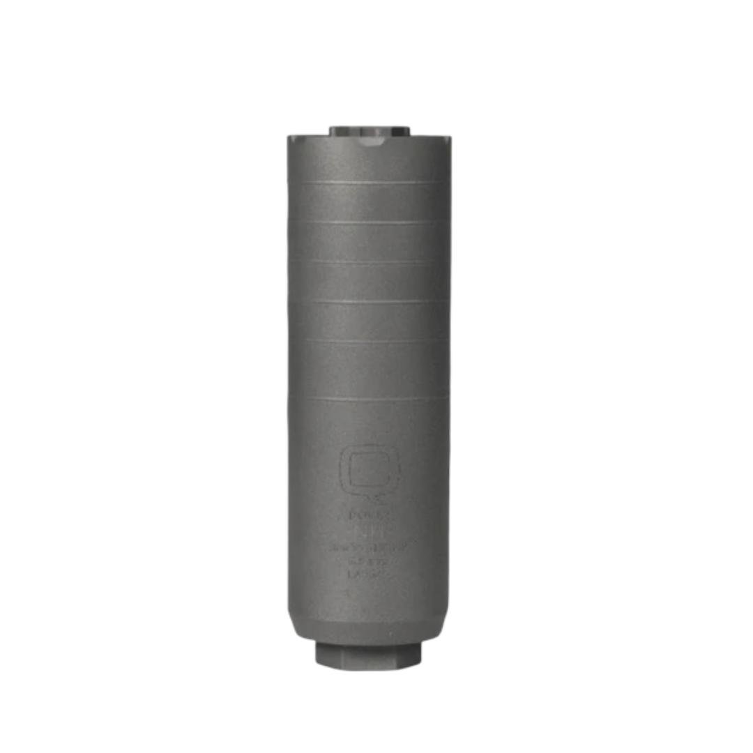 Q Jumbo Shrimp Quick Attach Suppressor 6.5 Creedmoor Titanium 5/8x24  5.7 Length Bead Blast Finish - Q LLC - 6.5 CREEDMOOR