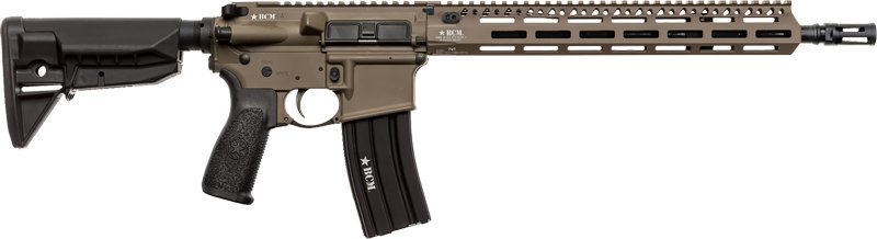 Bravo Company 780-750-FDE 5.56MM 14.5 FDE MLOK Tactical - Bravo Company Manufacturing - 5.56MM