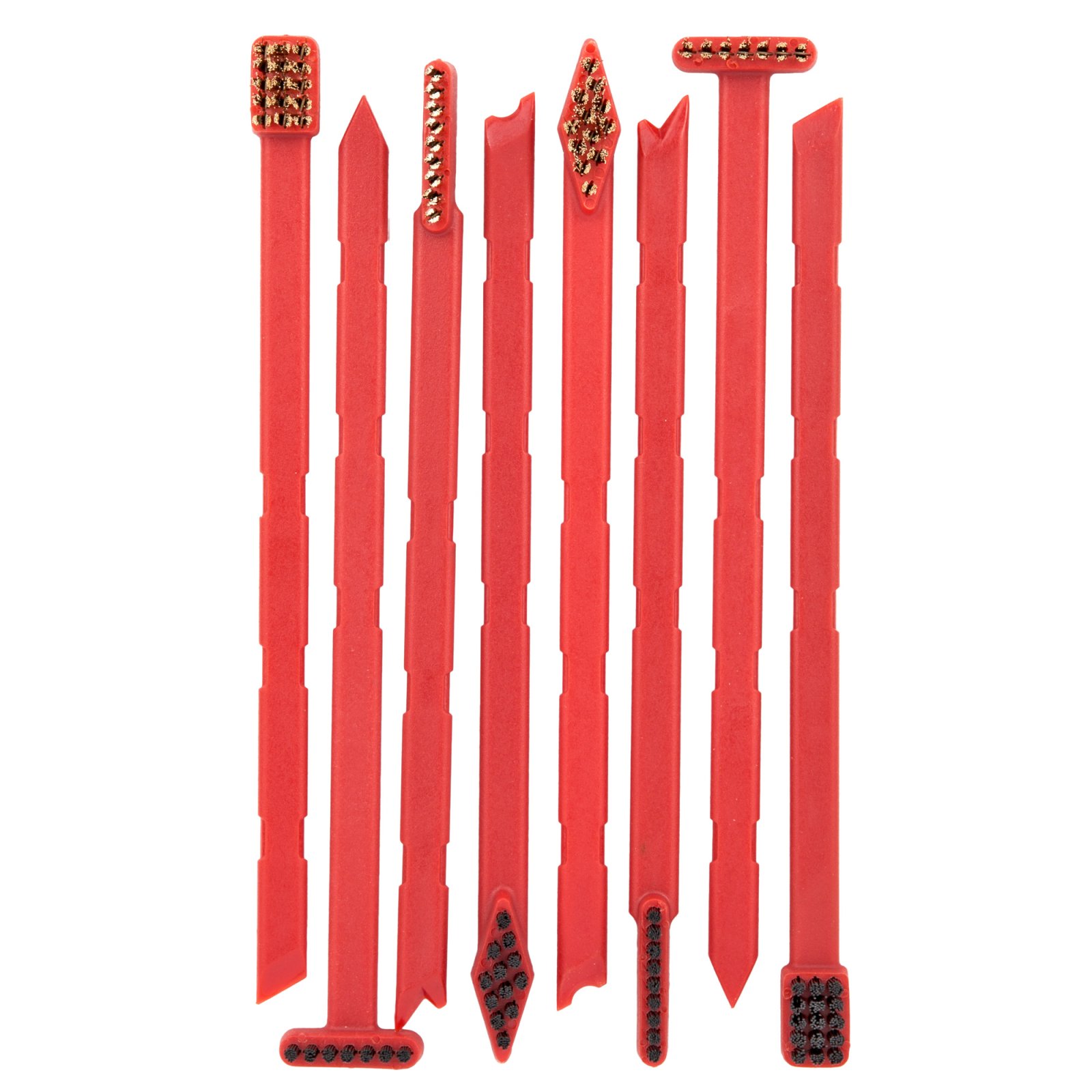 Real Avid Smart Brushes Brush Set 8 Super Scrubber Gun