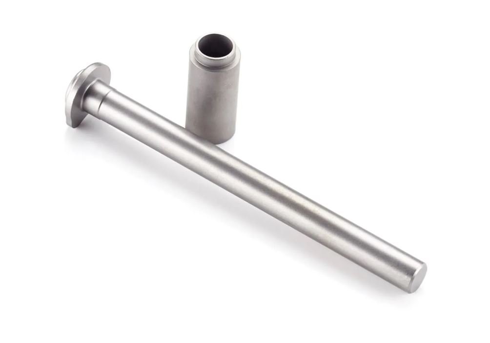 Wilson Combat 25G Full-Length Guide Rod 1911 Government Silver Steel - Wilson Combat - FULL LENGTH