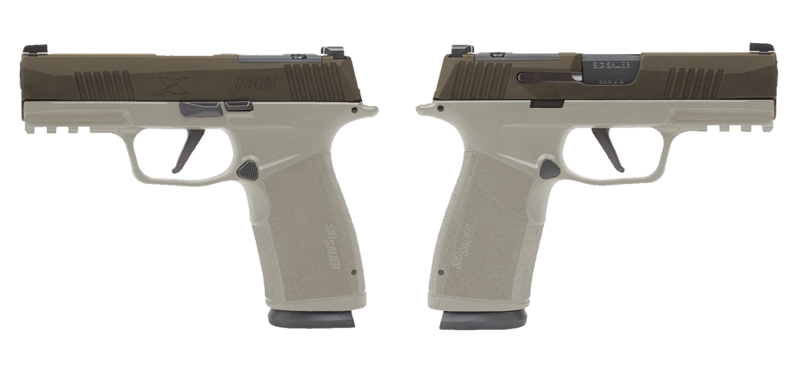 SIG Sauer P365 X-Macro 9mm 17Rd Optics Ready Bronze