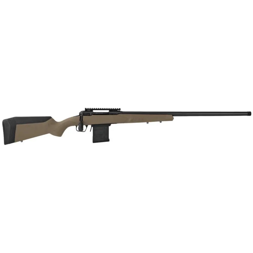 Buy Savage Arms 57137 110 Tactical Desert 6mm Creedmoor 10+1 26" Matte Black Metal Fixed AccuStock online