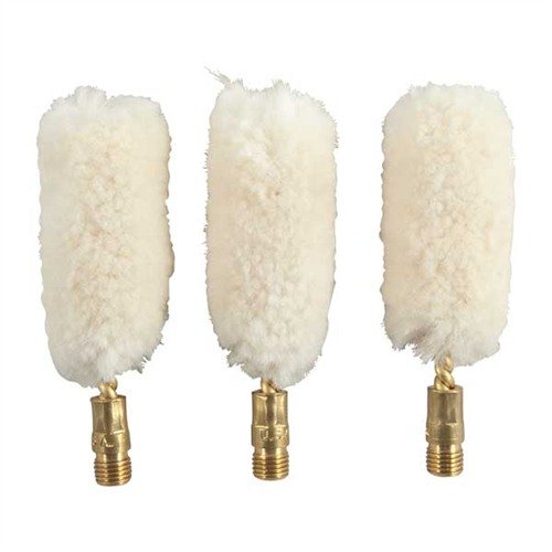 Brownells Wool Bore Mop 12 Gauge 3 Pack - Brownells - 12 GAUGE