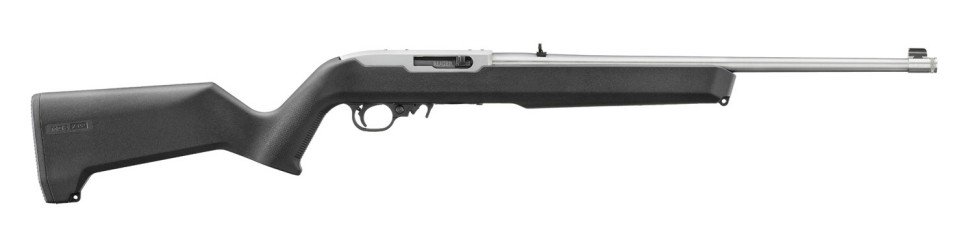 Ruger 32023 10/22 Carbine 22 LR 18.5" Satin Stainless Rifle