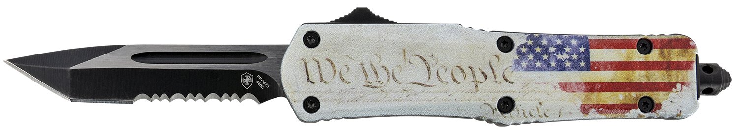 Templar SWTP531 We The People Gen II 2.25" OTF Tanto Knife Black Blade - TEMP - TANTO