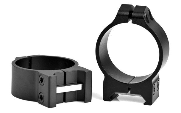 Warne 221M Maxima Steel Rings 34mm Medium Weaver/Picatinny Matte - Warne