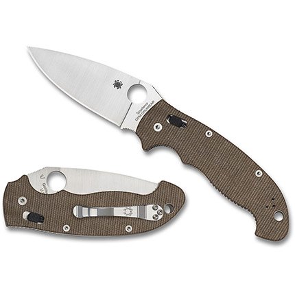 SPYDERCO MANIX 2 XL BRN CANVAS CPM - Spyderco