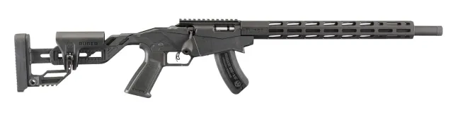 Ruger Precision Rimfire Rifle 17 HMR 18 Barrel Matte Black 15 Round 8402 - View 2