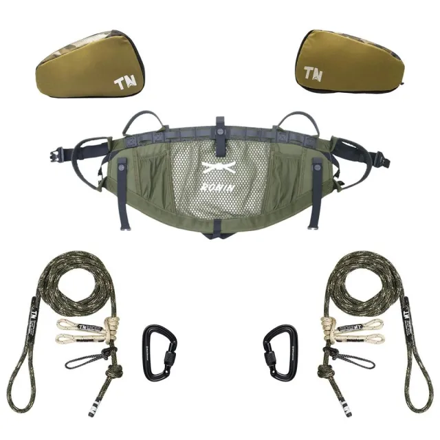 Timber Ninja Outdoors Ronin Saddle Starter Kit XL 36-40 Green - Timber Ninja Outdoors