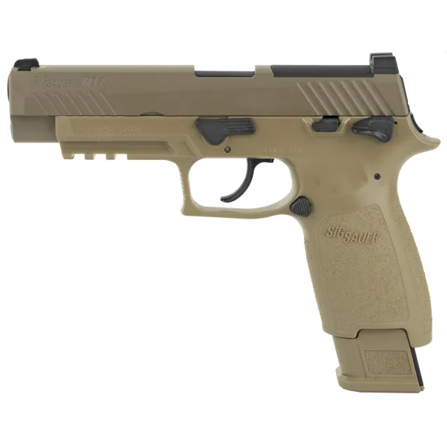 Sig Sauer Airgun Pistol M17 P320 ASP 177 CO2 20Rd Coyote AIR-M17-177 - Sig Sauer - 177 Pellet for sale at TheGunDock