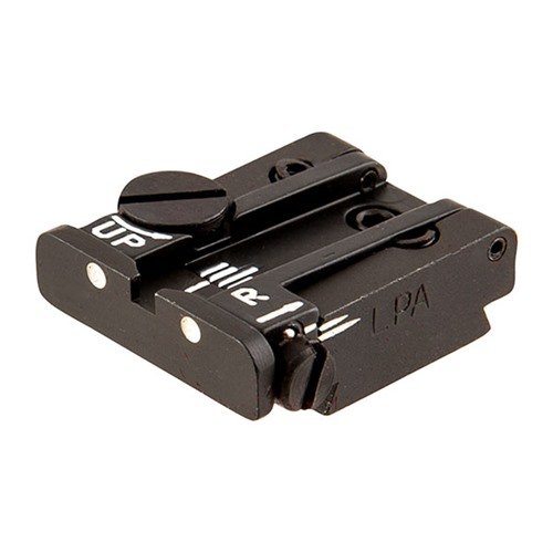 L.P.A. SIGHTS RUGER CAL 22 MKII ADJ REAR SIGHT