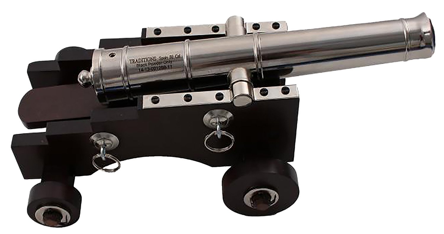 Traditions Mini Old Ironsides Cannon Kit .50 Cal 9" Barrel Wooden Carriage - Traditions Performance Firearms - 50 CAL