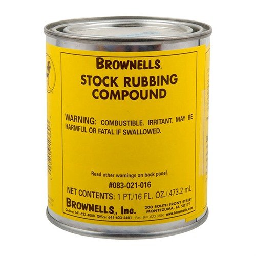 Brownells Original Stock Rubbing Compound 1 Pint 050806103603 - Brownells
