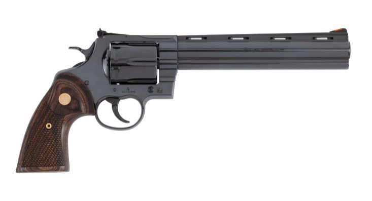Colt Anaconda Revolver 44 Mag 8 in. Polished Blue w/ Walnut Grip 6 rd.