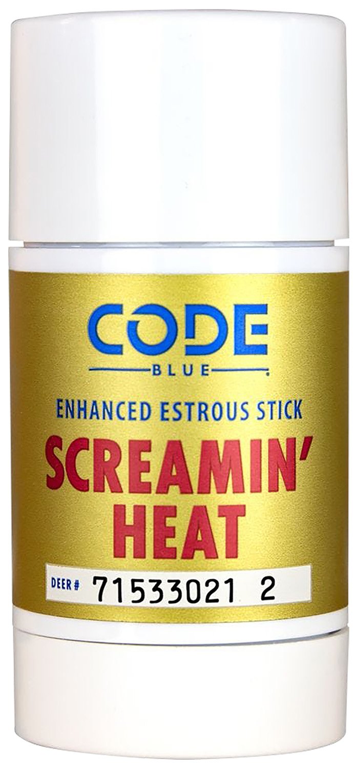 Code Blue OA1418 Screamin' Heat Stick, Pure Estrous Urine, No-Mess Formula - Code Blue - DEER