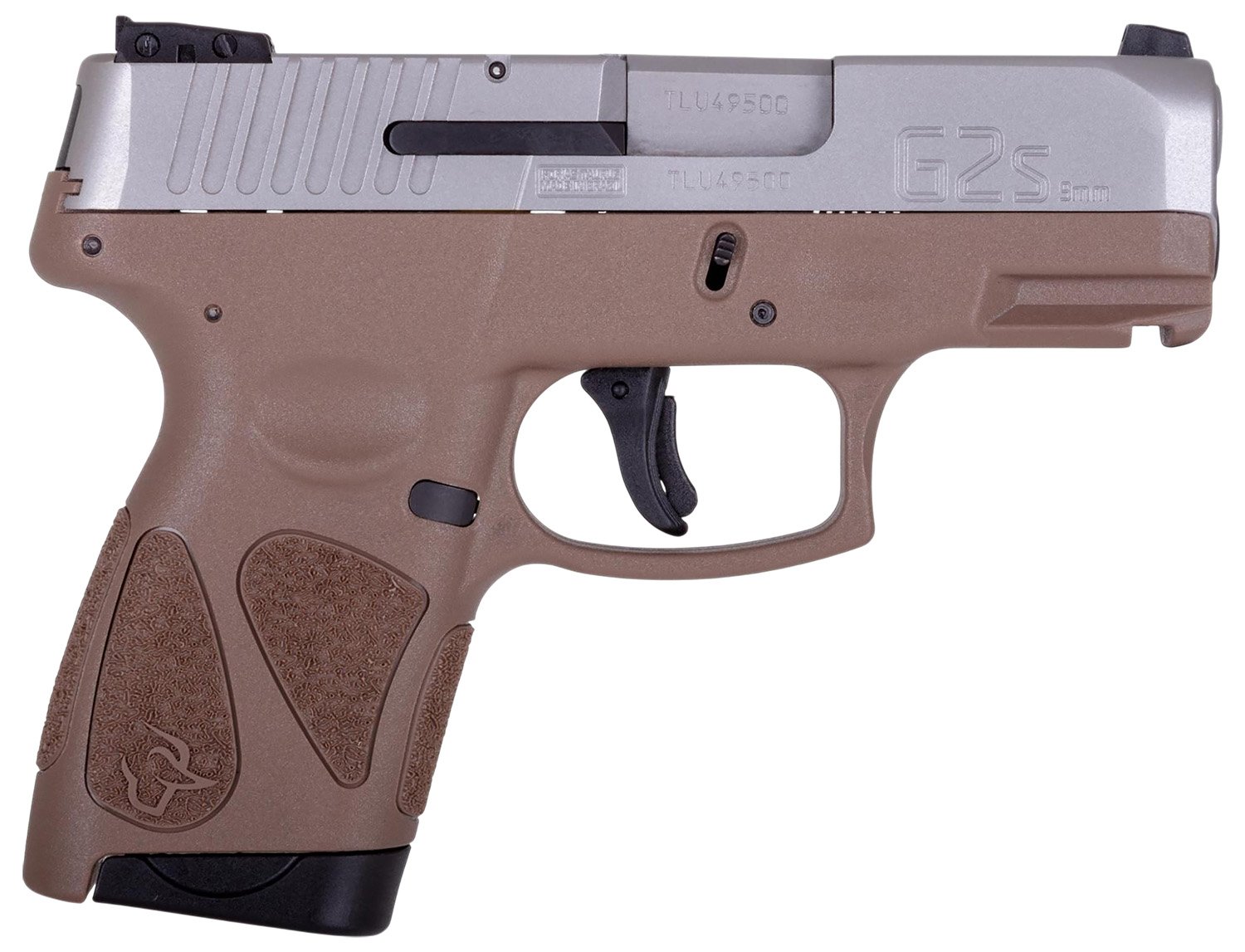 Taurus 1-G2S939B G2S 9mm 3.25" Stainless Semi-Auto Pistol 7+1 Capacity