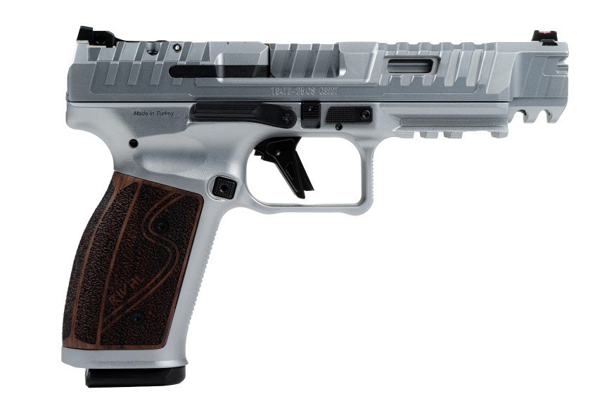 Canik HG7010CR-N SFx Rival-S 9mm 5" Chrome Semi-Auto Pistol - CIA - 9mm