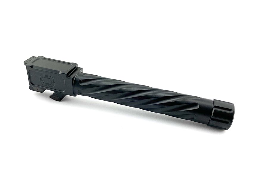 Shadow Systems DR920 Barrel 9mm Black Nitride Spiral Fluted Threaded - Shadow Systems - 9MM