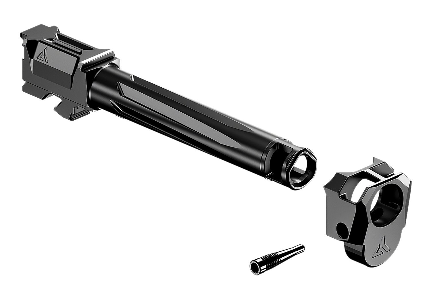 Buy Radian Weapons R0881 Ramjet & Afterburner Combo 9mm Luger Compatible w/Glock 17 Gen3, Black Stainless Steel online