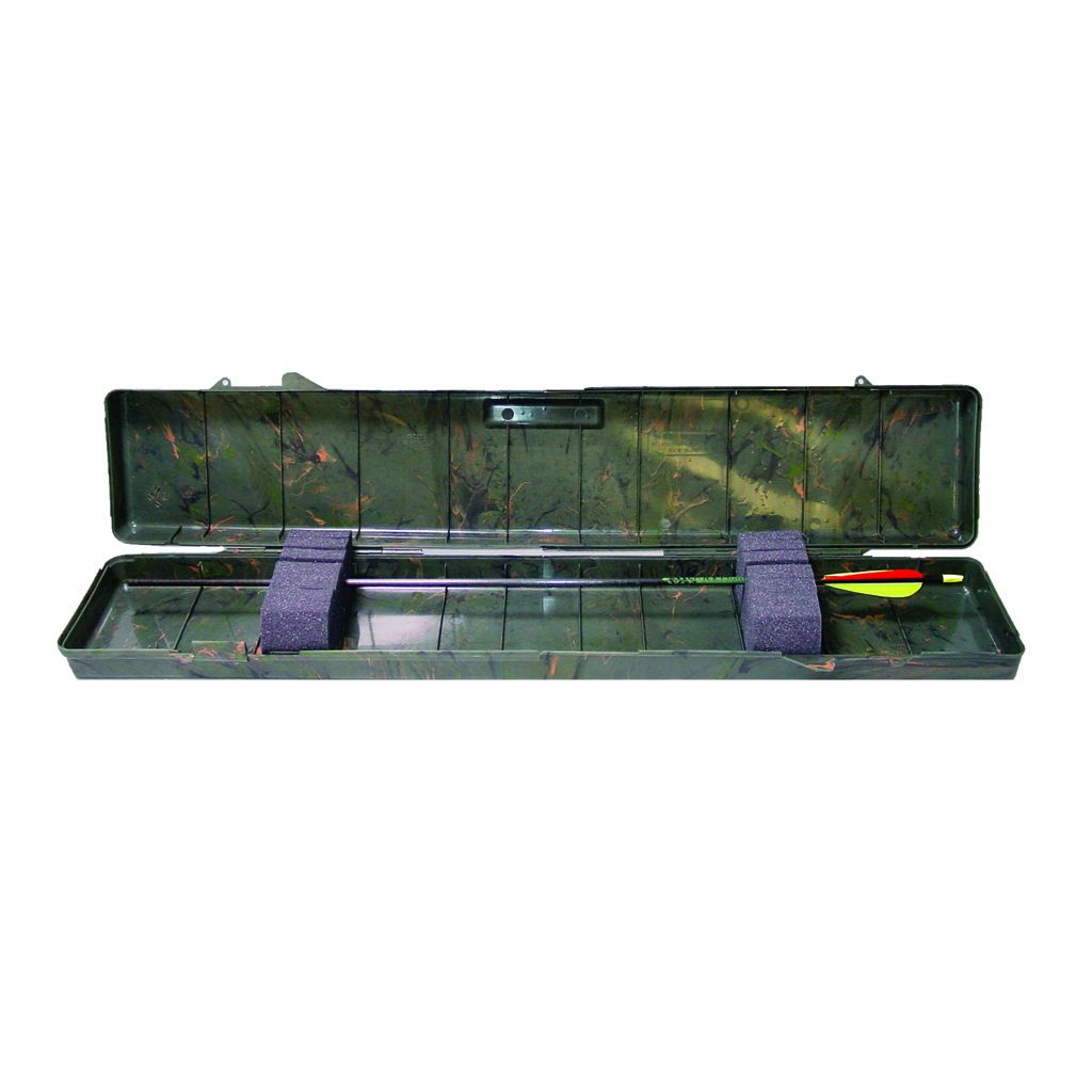 MTM BH-18S-09 Compact Arrow Case Camo, Holds 18-24 Arrows, Snap Lock Latch