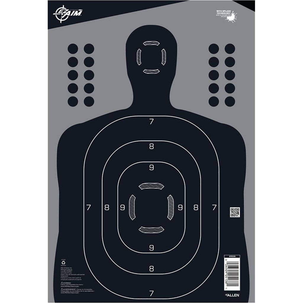 Buy EzAim Splash Silhouette Adhesive Targets 13x18 100 pk. online