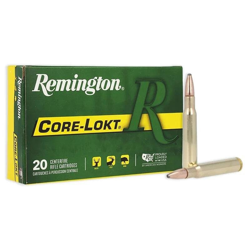 Remington 21401 30-06 Springfield 125 gr Pointed Soft Point 20 Rounds