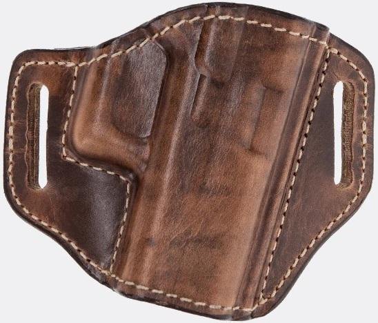BIANCHI 27400 Leather Belt Holster Glock 42 Tan - BIANCHI