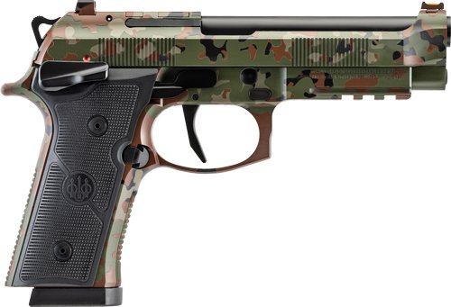 Beretta 92XI SAO FS 9mm 4.7" 18Rnd Flectarn Camo 2 Mags SPEC0744A18 - Beretta - 9mm