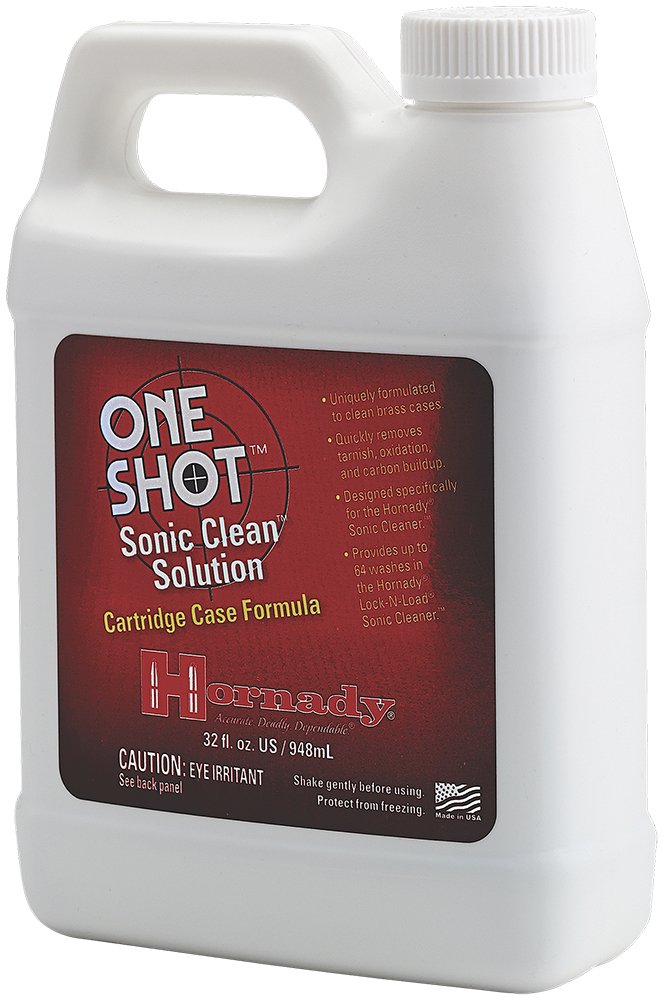 Hornady Lock-N-Load Sonic Solution Quart Bottle 043355 64 Washes - Horn Hunter - MULTI-CALIBER