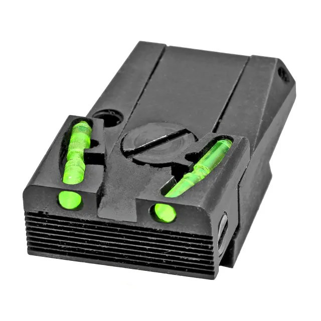 Hi-Viz MKAD211 Adjustable Rear Sight Green Fiber Optic for Ruger MK I-IV - Hi-Viz for sale at TheGunDock