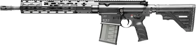 H&K MR762 A4 7.62 NATO 16.5" Black Synthetic Adjustable 30RD - Heckler & Koch - 7.62 x 51mm | 308 Win for sale at TheGunDock