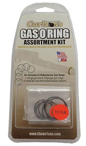 Carlson's 00066 Gas O-Ring Kit 12/20 Gauge Rubber/Graphite Coated - Carlson - GAS O-RING