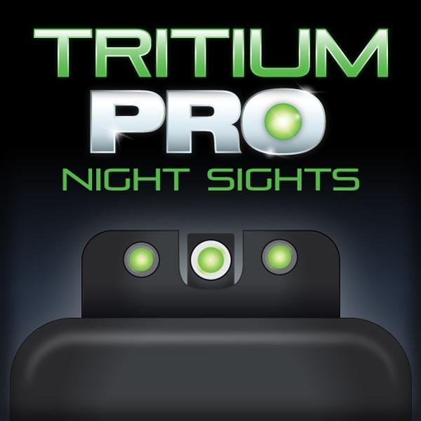 TruGlo TG231R1 Tritium Night Sight Green Front for Ruger SR9/SR40/SR45