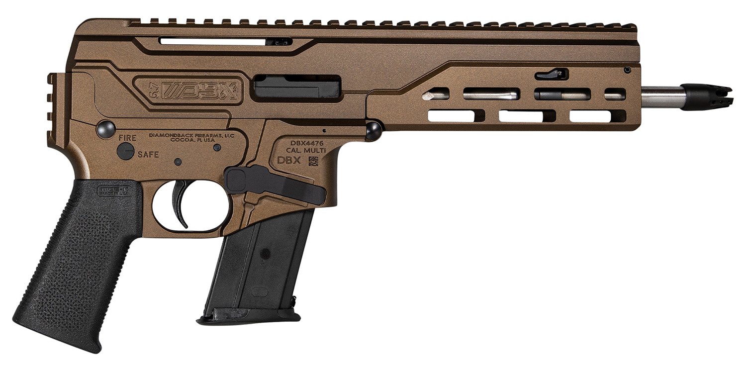 DIAMONDBACK FIREARMS DBX57 5.7x28mm 8" 20rd Semi-Auto Pistol (DB1614L071) - Diamondback Firearms - 5.7 x 28mm