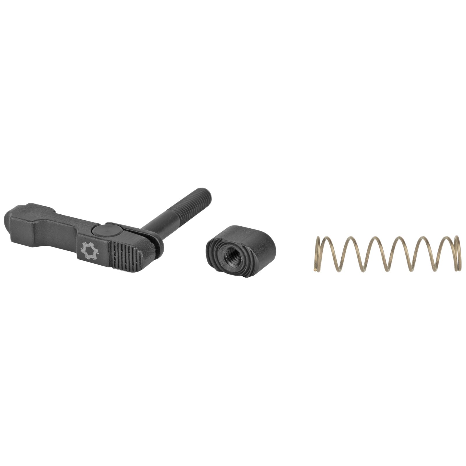 CMMG 55AFFD4 AR-15 Ambi Mag Catch, Black, Engraved Logo