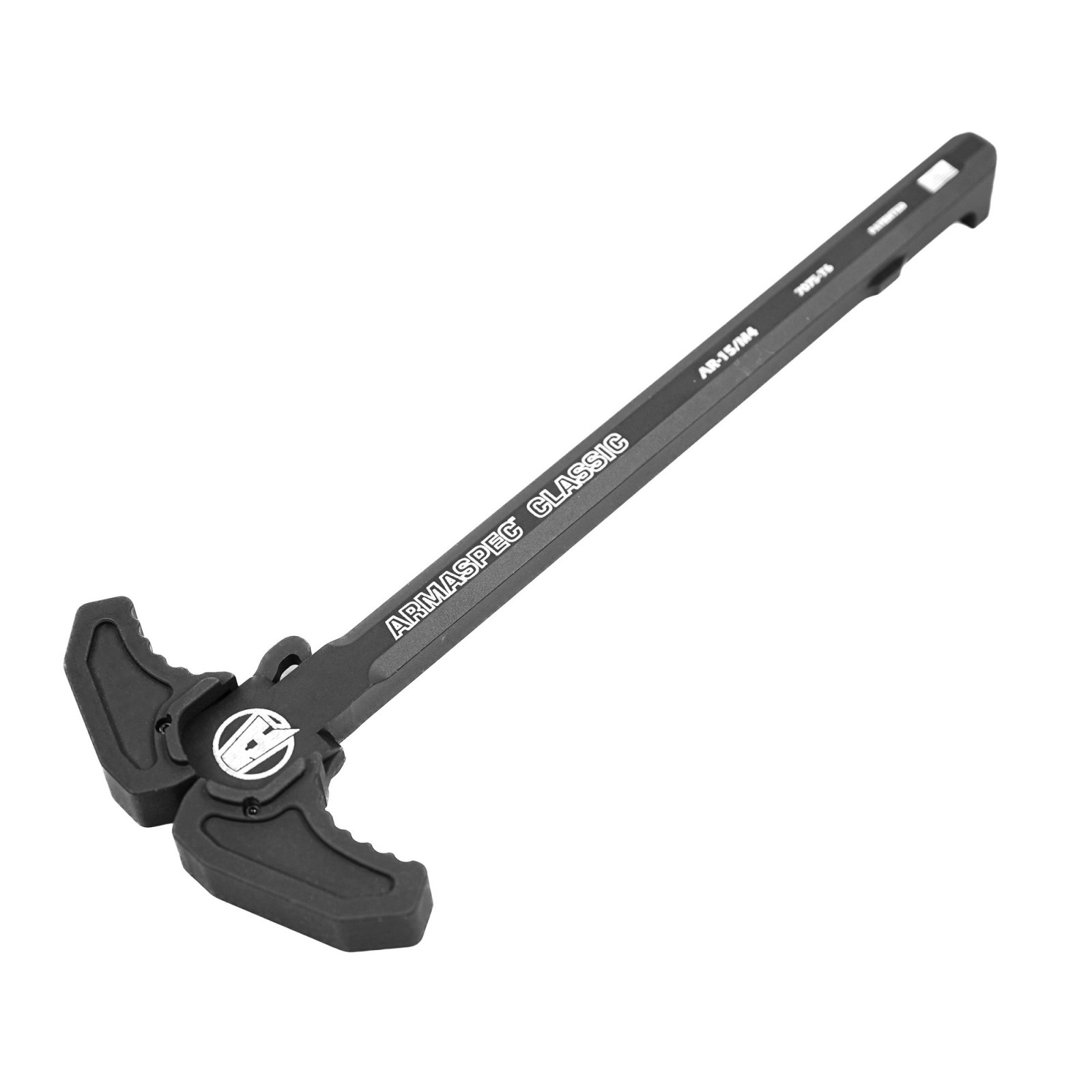 Armaspec ARM165BLK Ambidextrous AR-15 Charging Handle Black Anodized