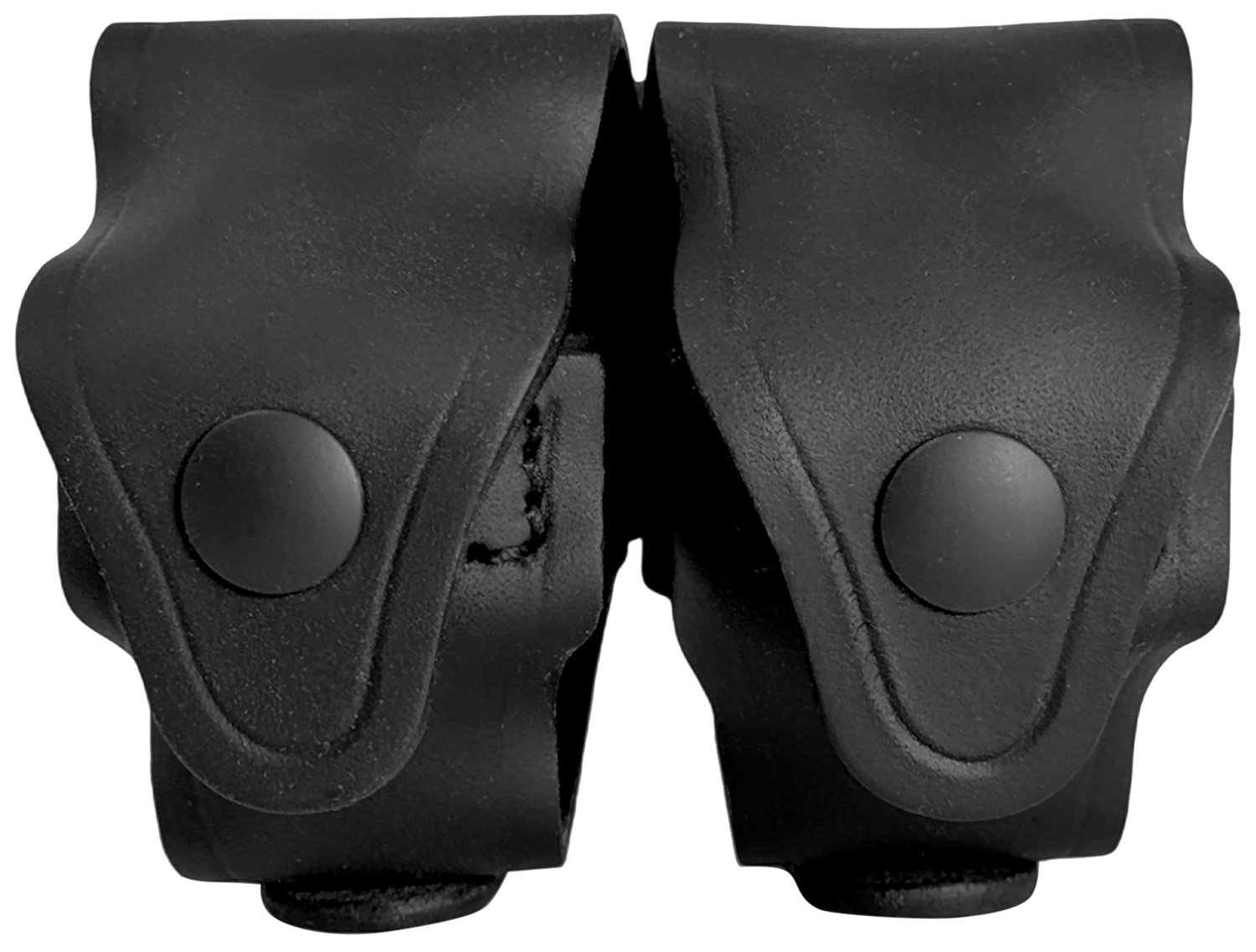 1791 Gunleather RVSLDSBLA Speed Loader Double Carrier Black Steerhide - 1791 Gunleather - BLACK